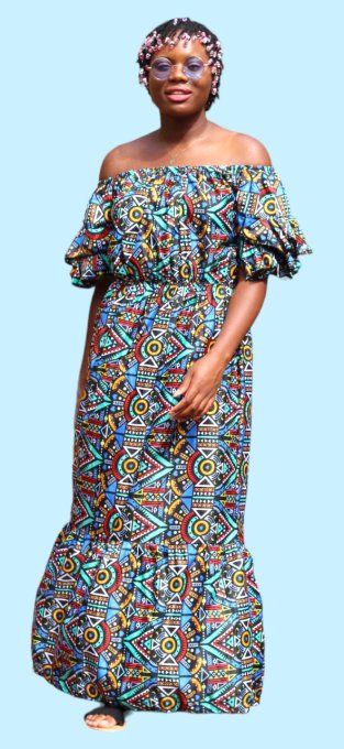 Robe longue Flora